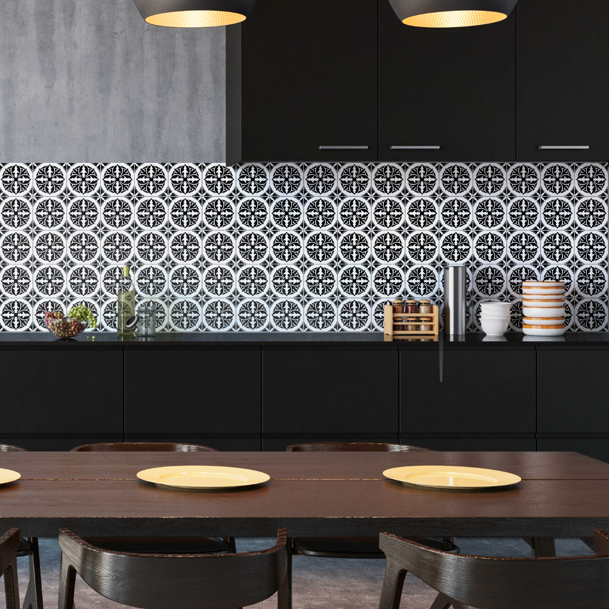 30 vinilo baldosas azulejos carlos - adhesivo de pared - revestimiento sticker mural decorativo - 30stickers15x15cm