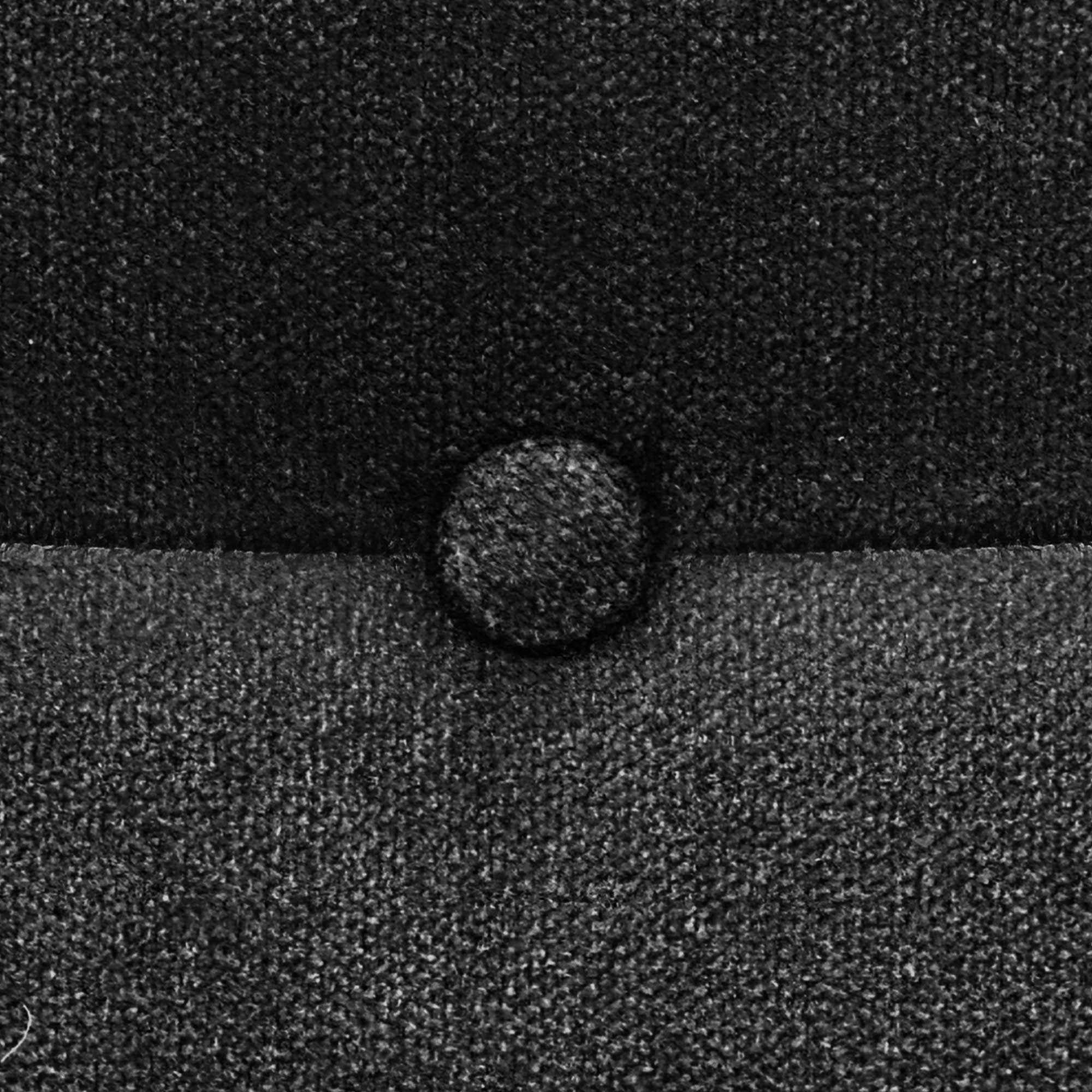 DHOME Cabecero de Tela AQUALINE Pro cabeceros Cabezal tapizado Cama Lujo (Negro, 110cm) - 5