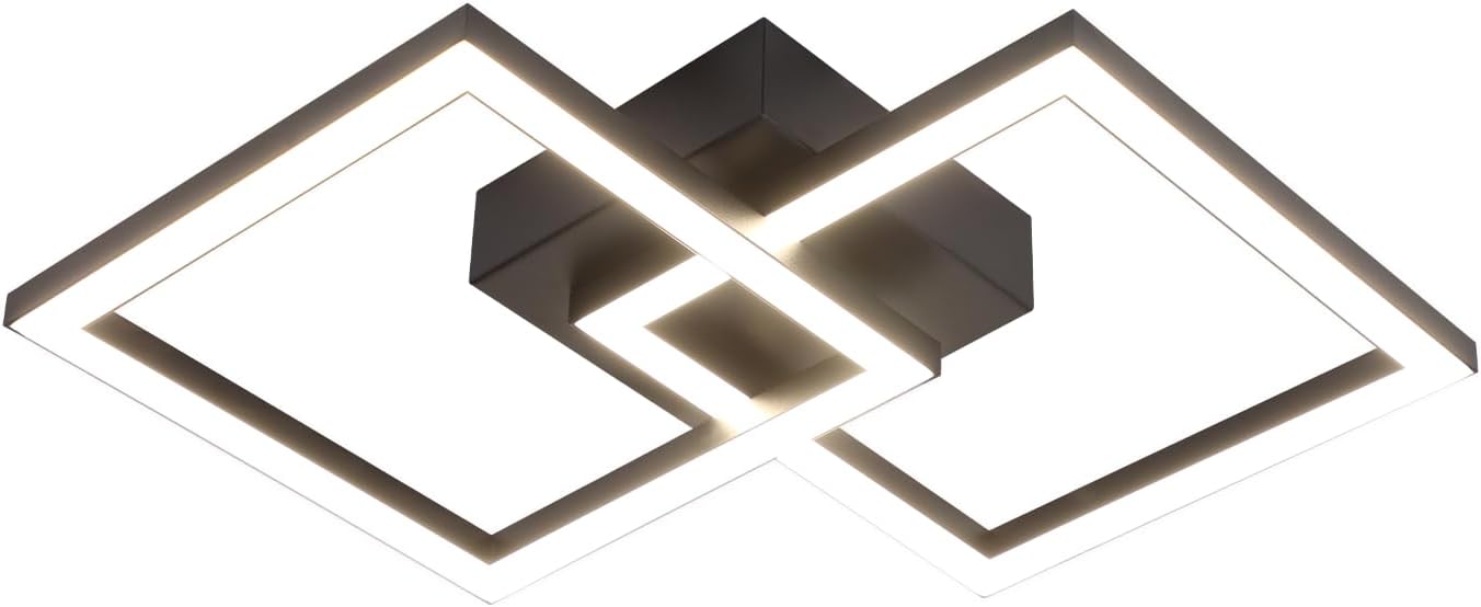 ZMH Nowoczesna lampa sufitowa LED 24 W do sypialni i przedpokoju – elegancki i wydajny design - 2