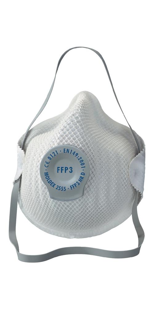 Moldex Klassiker 255501 Masque anti poussières fines avec valve FFP3 D 20 pc(s) EN 149:2001, EN 149:2009 DIN 149:2001, - 4