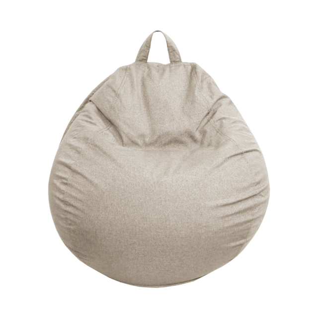 Pufe pêra BANANAIR 80 x 70 cm bege