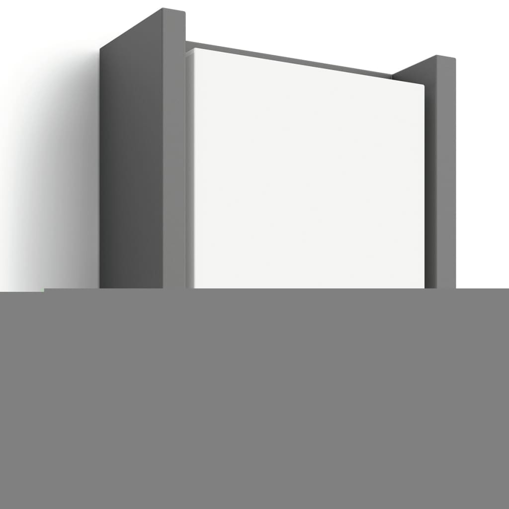 Philips LED Arbour Lampada da Parete, Giardino ed Esterni, 6W, Nero [Classe di efficienza energetica F]