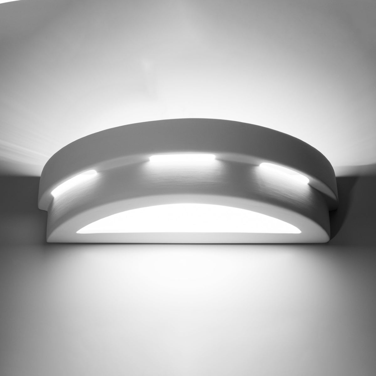 Kinkiet ceramiczny GLOCH LED 3000K - 40x15x10cm Sollux