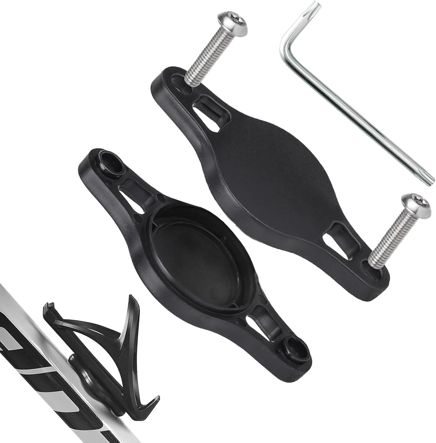 Supporto Per Computer Da Bici Da Corsa, Tappo Superiore Per Attacco Manubrio Cronometro Gps Tachimetro Rosso 96742737