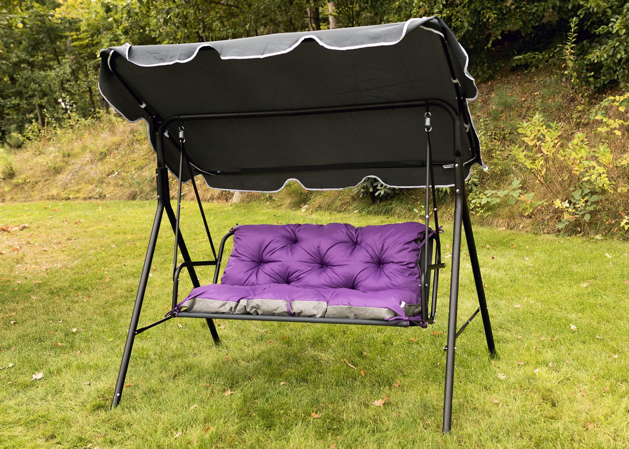 Cuscino Per Altalena Da Veranda Con Schienale 60x40 Pollici – Impermeabile, Cuscino Panca Moderno Color Caffè