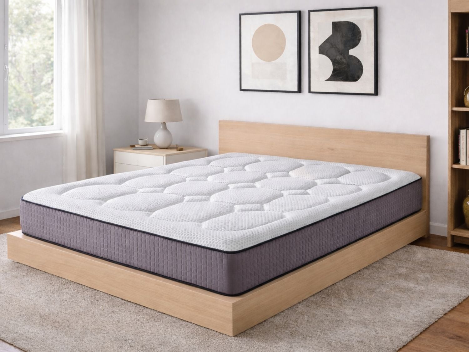 Matelas DORMISSIMO HIDRA VISCO 160x200 cm Hauteur 23 cm Mousse et Viscoélastique - 2