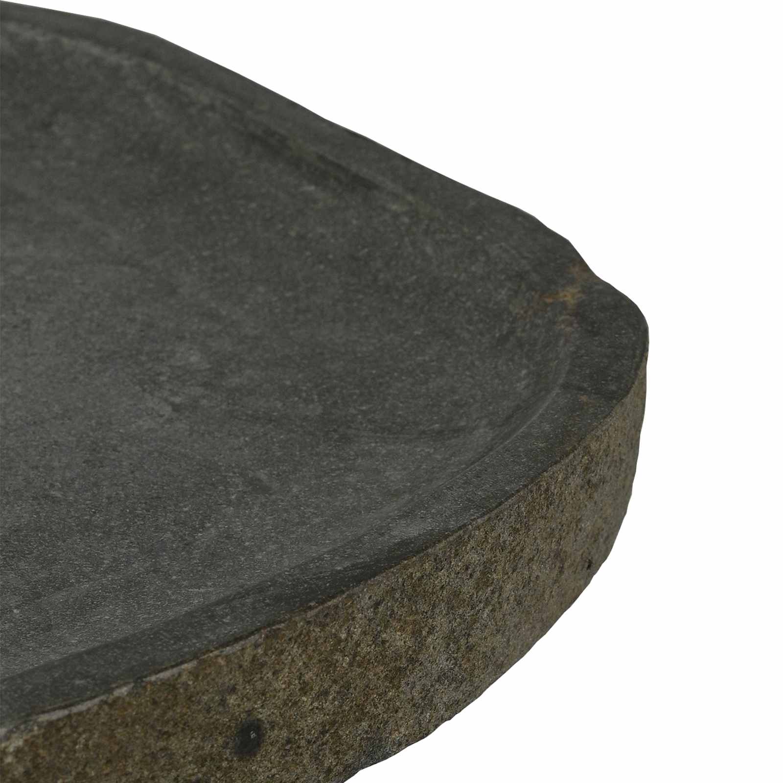 Umywalka Szary (55-65) x (40-50) x 6 cm Kamień rzeczny - 6