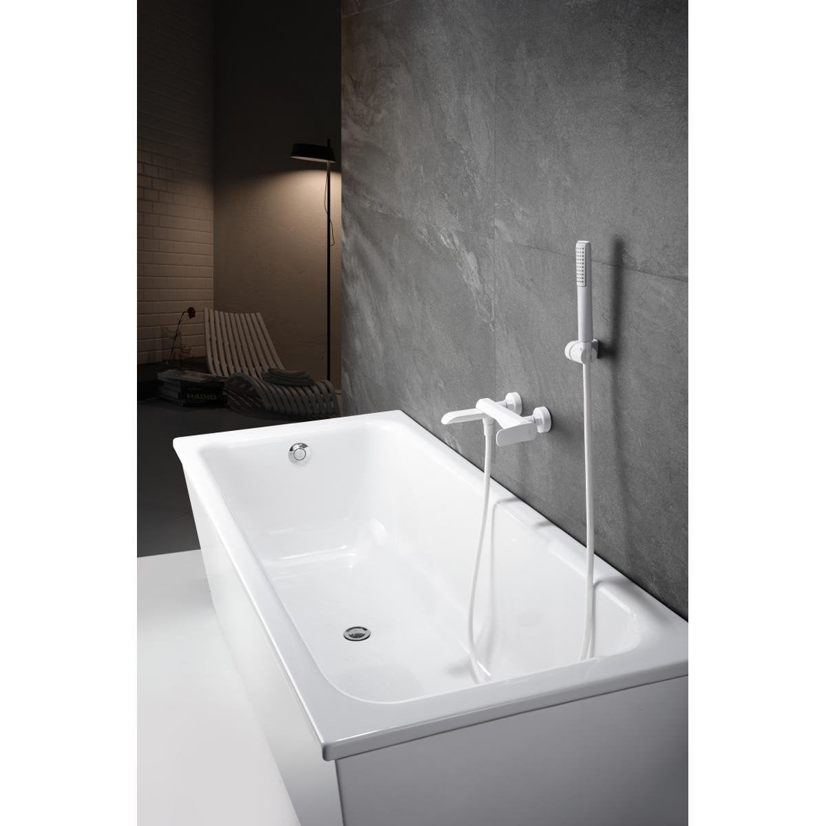 Set bagno con Monocomando | Modello DANIMARCA | Colore Bianco [ IMEX® ] - 2