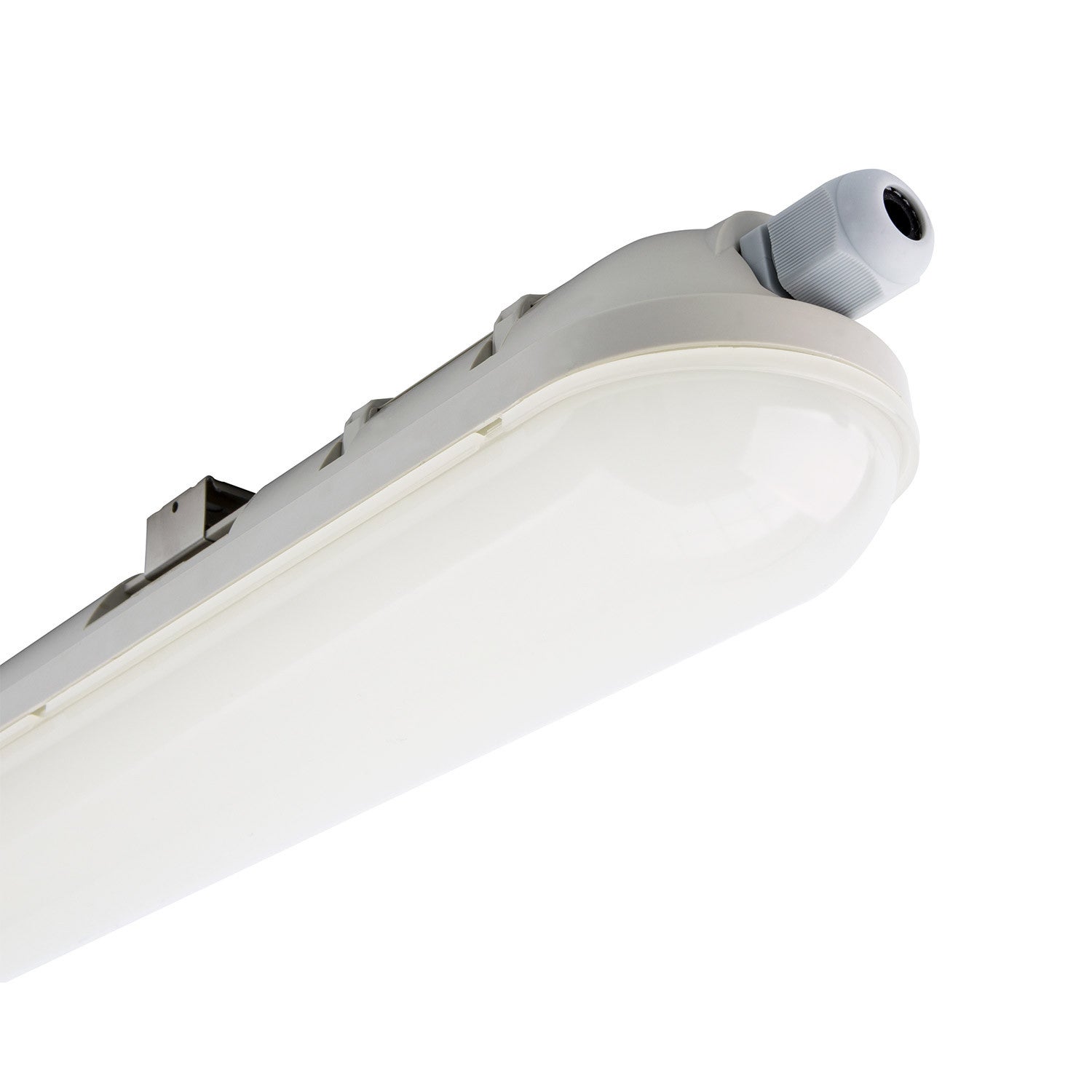 Lampada A LED Per Ambienti Umidi 150 Cm IP65 - 48W 6500K Con 2 Tubi Sostituibili, 5760 Lumen, Per Garage, Cantina, Officina