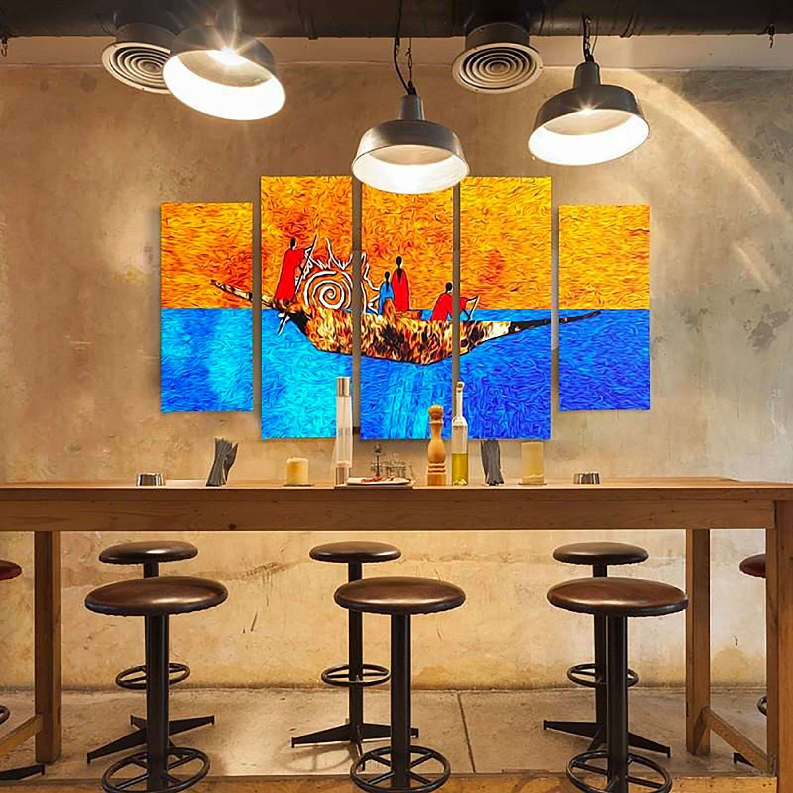 Tableau sur le - 100 x 70 cm - 4