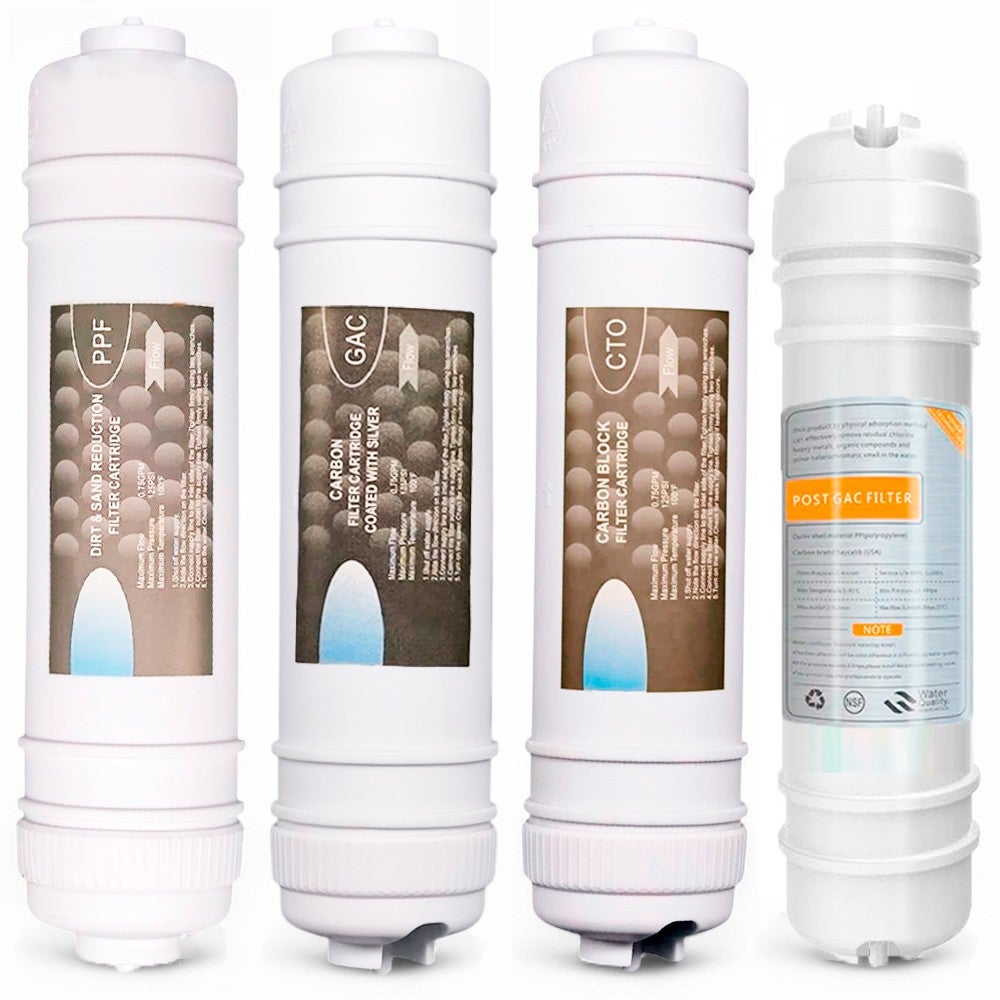 Set Filtri Osmosi - Sedimenti E Carbone Attivo, Compatibile Con Maggior Parte Impianti - Foto 7