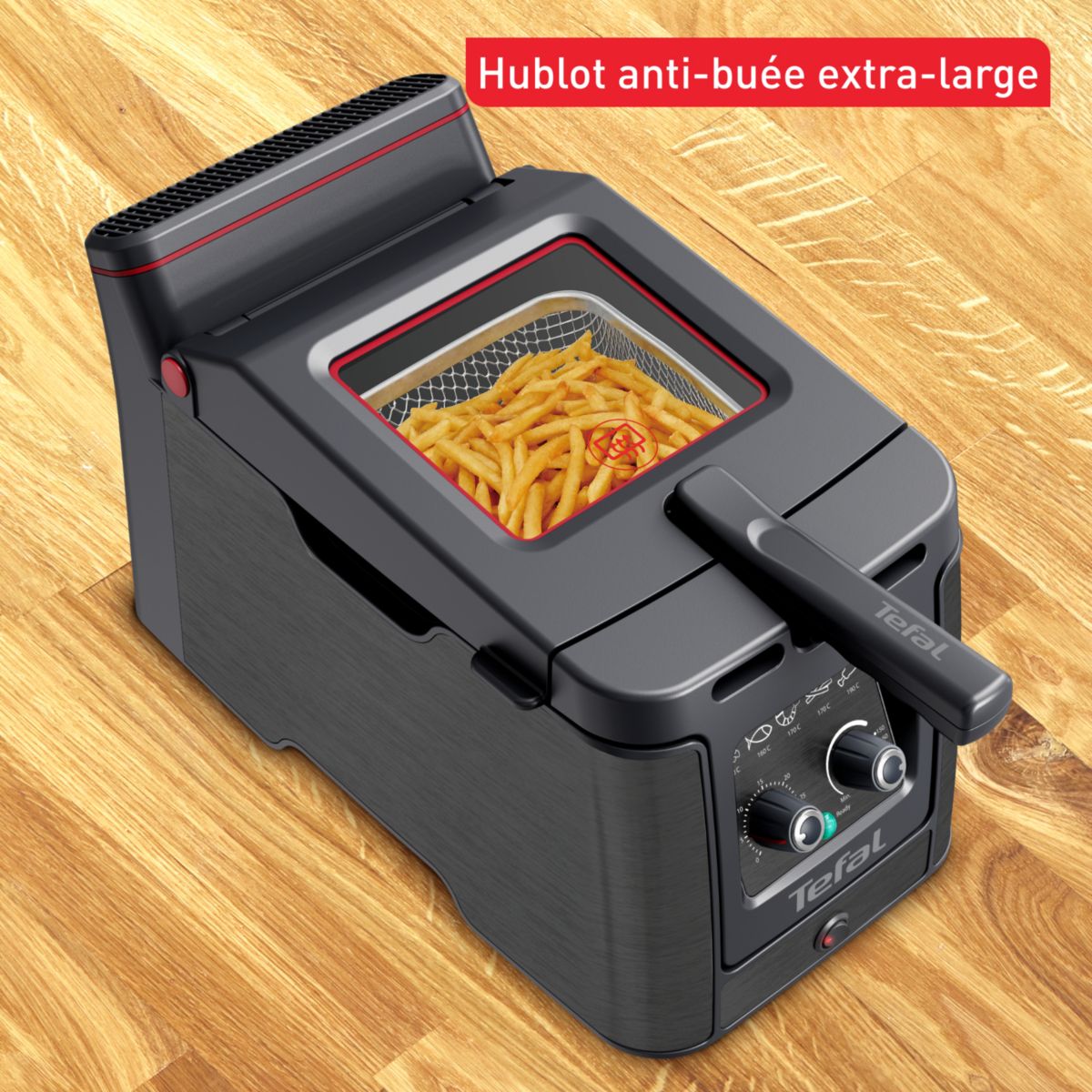 Friteuse semi-professionnelle TEFAL avec huile CLEAR DUO FR600810 - 5