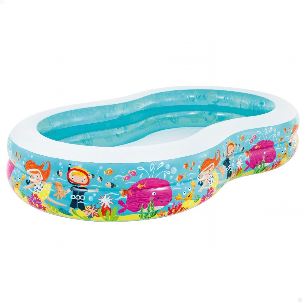 Piscina hinchable intex rectangular 262x160x46 cm - 640 l