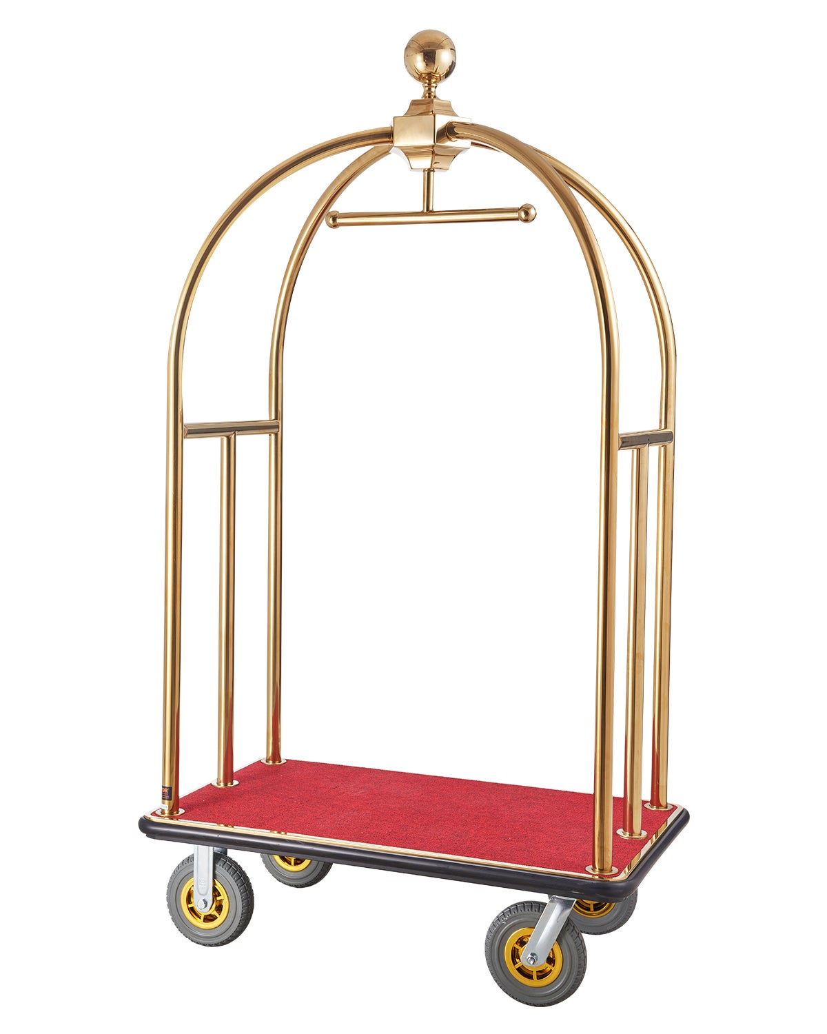Hotelowy wózek bagażowy 680kg Wózek Bellboy Wózek hotelowy Wózek na walizkę 1080x640x1920mm VEVOR