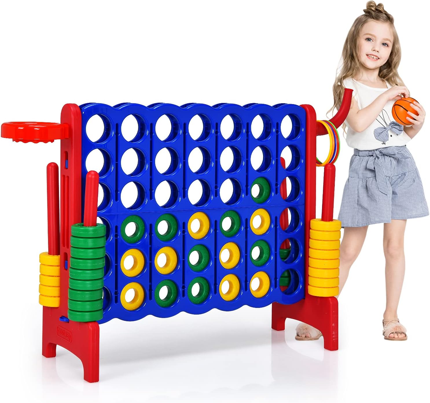 Goki Hoop-La, Gioco Con 5 Anelli In Sisal, Per Bambini Dai 3 Anni, Gioco Di Abilità E Coordinazione - 3