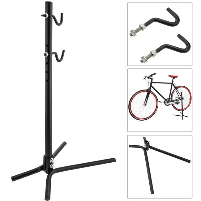 Soportes Para Manillar De Bicicleta - 2 Unidades, Elevan El Manillar 30mm, Con Correas De Goma, Ideales Para Mantenimiento O Reparación