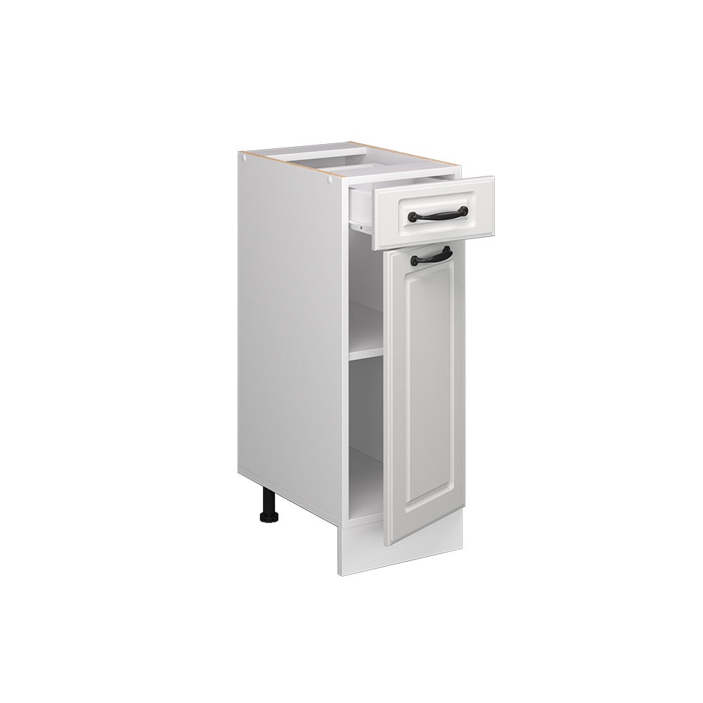 Vicco Meuble cuisine R-Line, Blanc campagne, 30cm sans PT - 4
