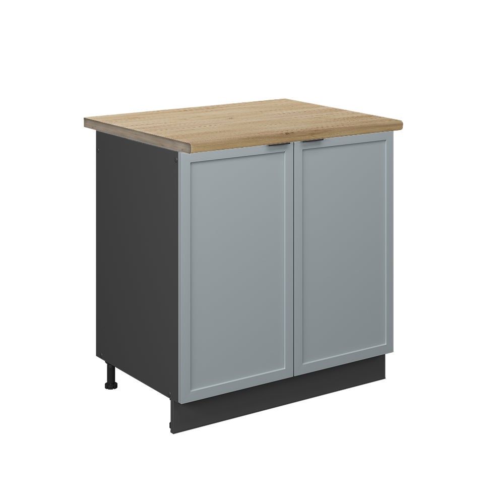 Vicco Szafka pod zlew Fame-Line, Jasnoniebiesko-szary, 80 cm , BP Dąb