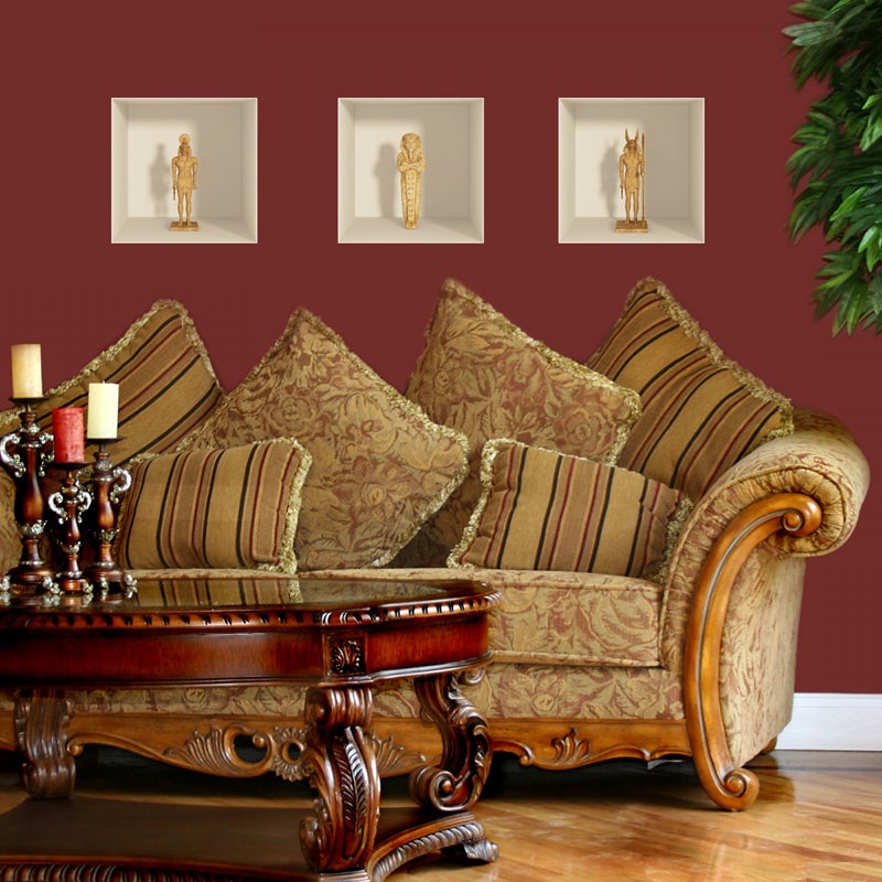 Adesivo effetto 3D Egitto - Sticker adesivo - adesivi murali - 40x120cm - 2