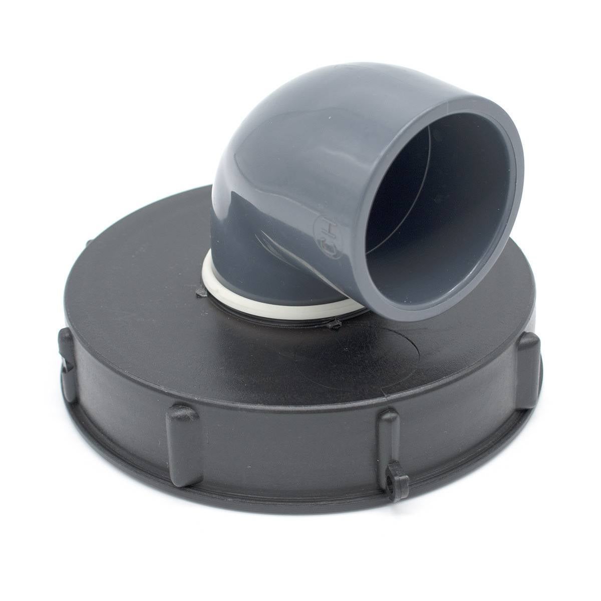 Couvercle Plein Rouge PEHD Pour Cuve 1000 Litres - Diamètre 15 Cm - Protection étanche Et Durable