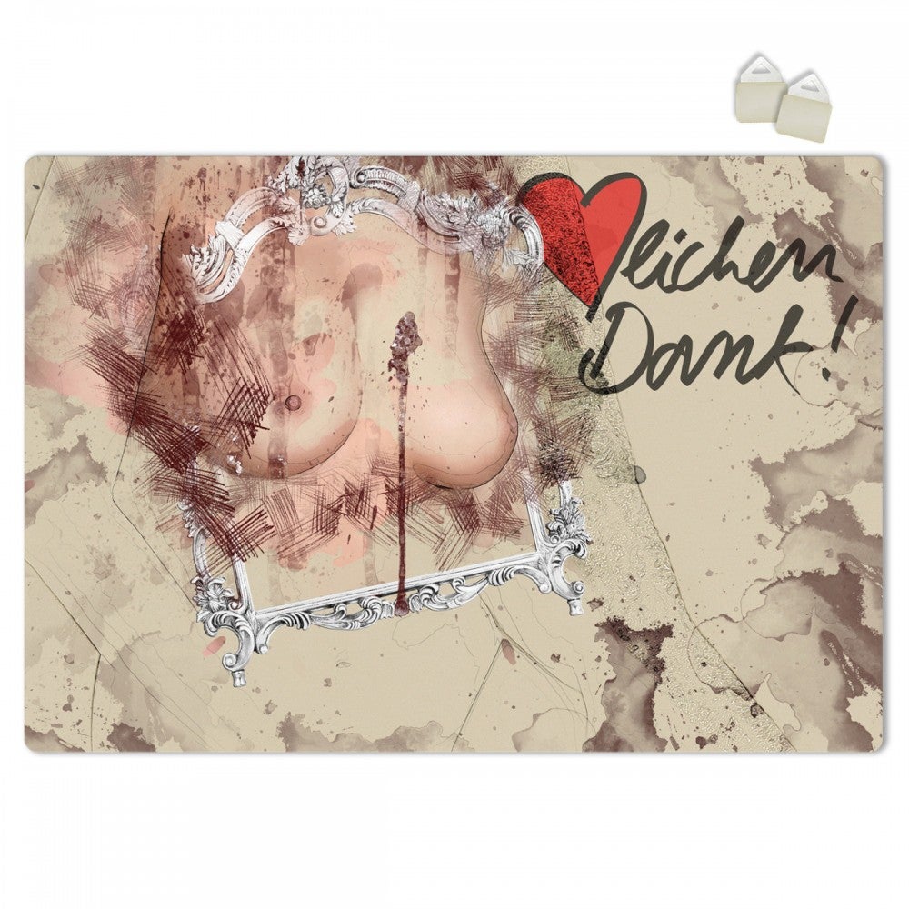 LICHEN DANK - PLAKAT Forex z ekspandowanego PVC o grubości 3 mm - rozmiar 100x70 cm
