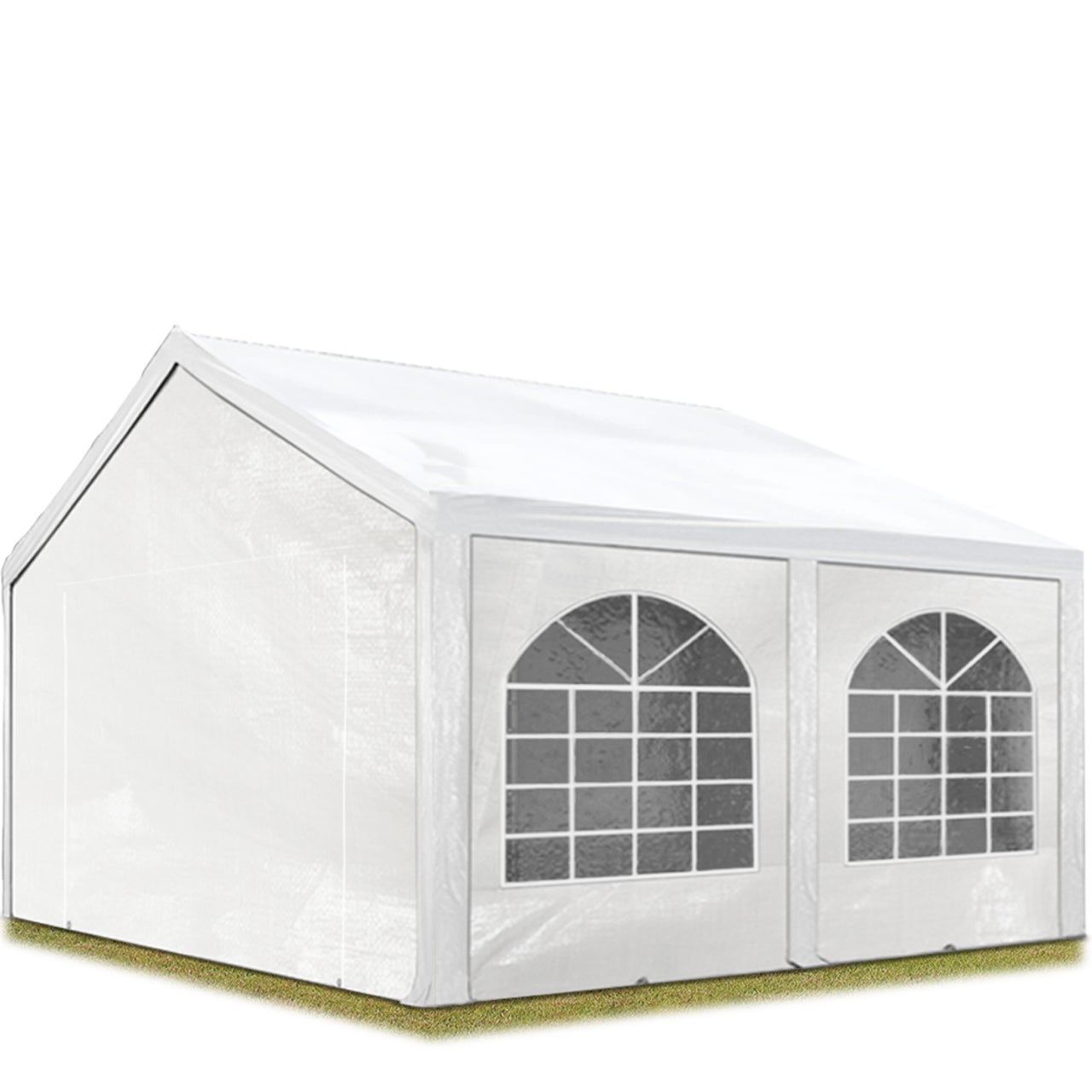 Namiot imprezowy 3x5 m namiot pawilonowy plandeka PE 450 N namiot ogrodowy namiot biesiadny wodoodporny biały