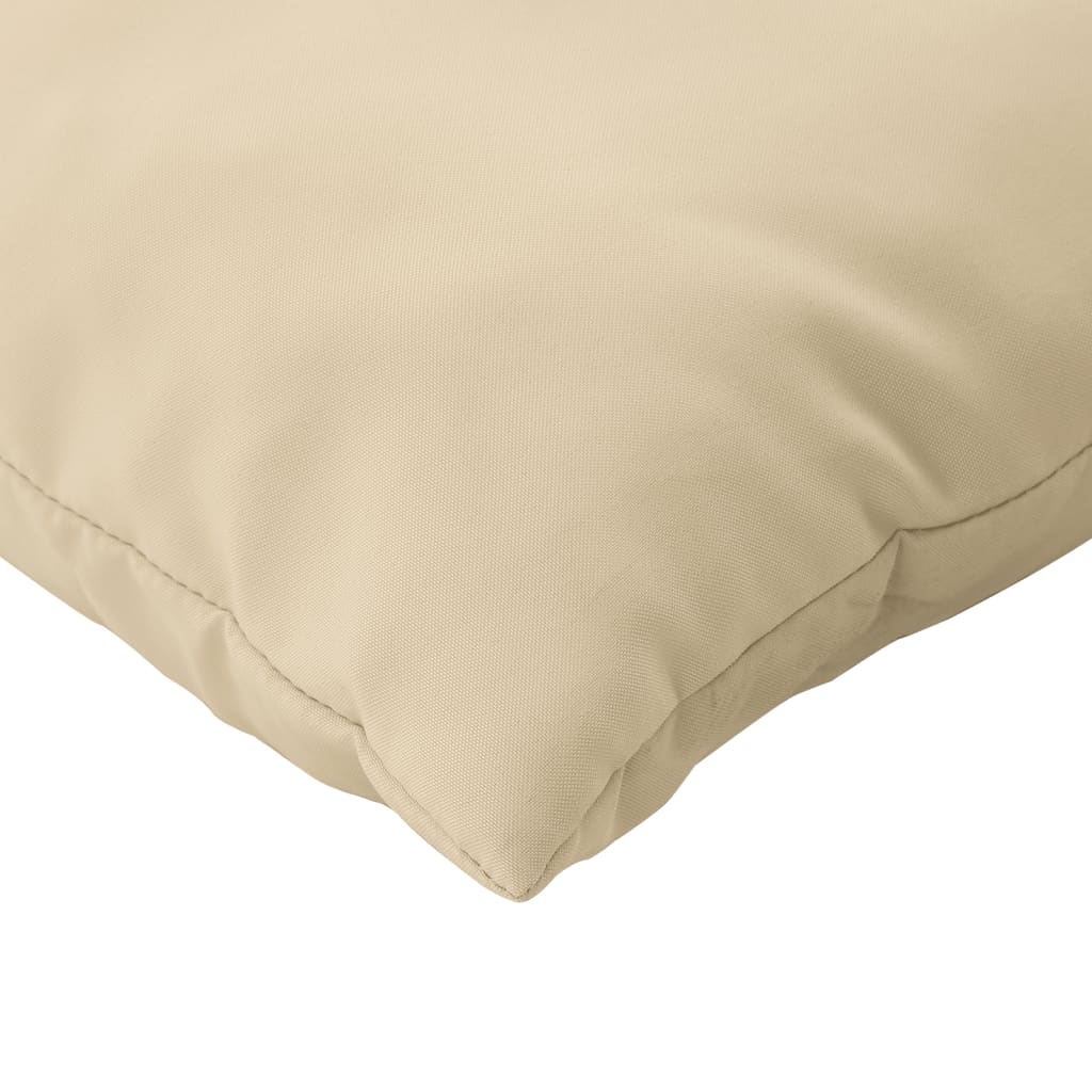 Pack 2 uds Cojín exterior | Cojines para palets tela beige CFW167823 - 8