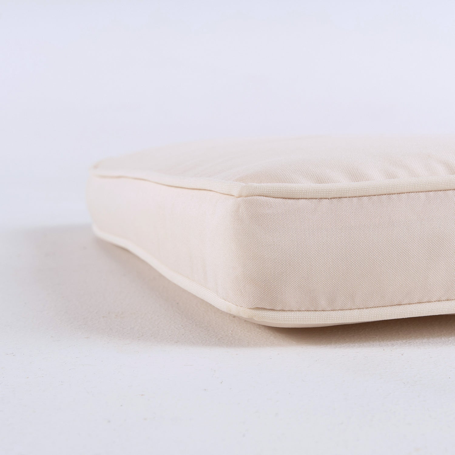Pack de 2 cojines para sillas de jardín curvadas color beige, ajuste ergonómico 45x47 cm - 4