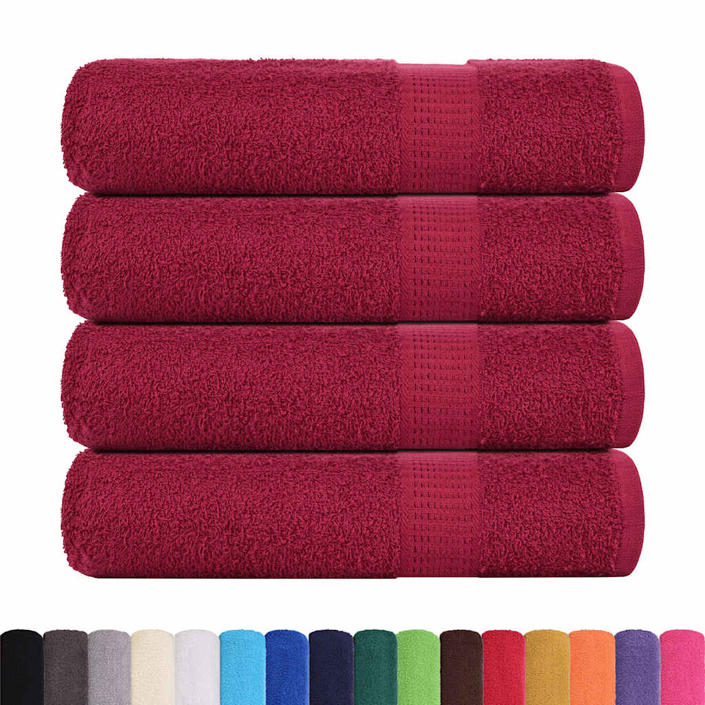 Lot De 5 Serviettes De Douche Exfoliantes - Taille 13x8cm - Matière Synthétique - Couleur Beige