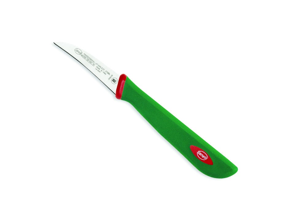 Sanelli Ligne Premana Professional,Couteau Pâtissier Cm.26 ,Acier Inoxydable ,Vert Et Rouge,38.5x3.0x4.5 Cm