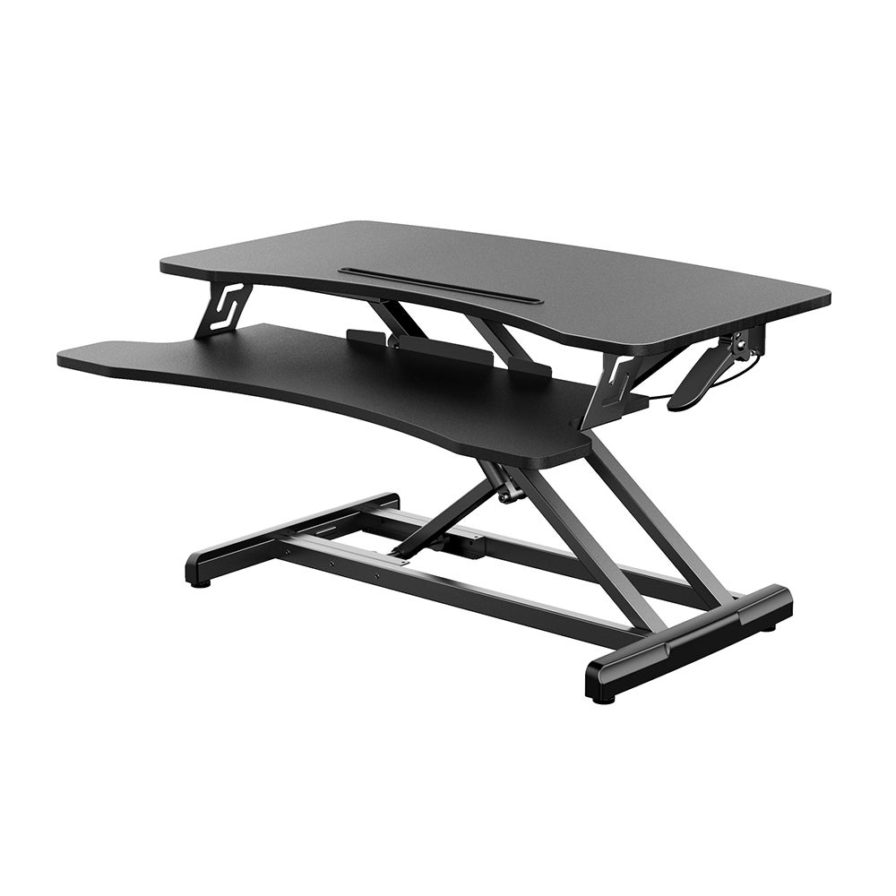 Convertisseur De Bureau Debout Gaz 55cm Rehausseur De Bureau Debout Convertisseur De Bureau Debout Gaz 55cm Rehausseur De Bureau Debout