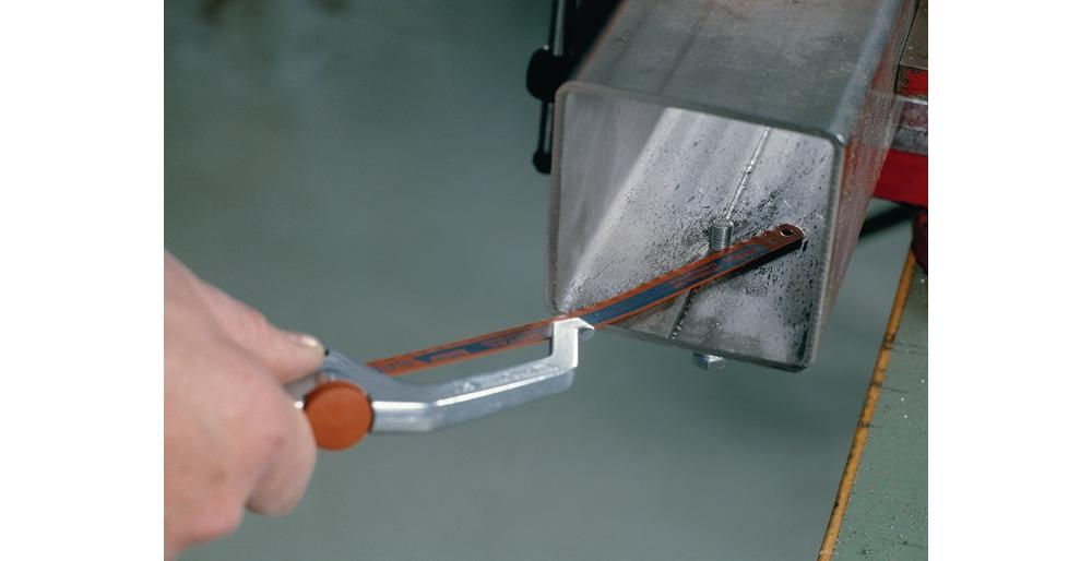 Mini monture de scie à métaux, Long. de la lame : 250 mm - 7