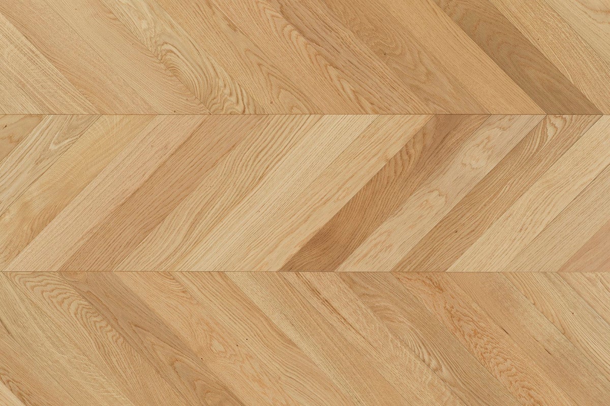 Point de Hongrie / Chêne contrecollé 610 x 90 x 15/4mm / Vernis Mat - Natural 15mm - 3