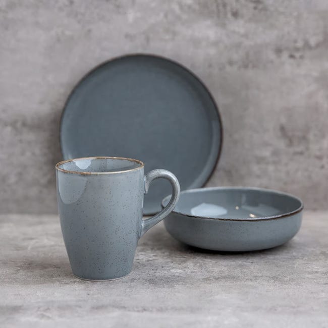 Ambition Juego de Vajilla de Cerámica de estilo vintage para