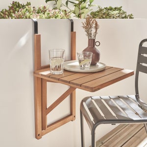 Tavolo Laterale Adirondack in HDPE Resistente alle Intemperie con Carico di 100 kg, Tavolino da Giardino Quadrato, per Patio, Terrazza e Cortile, 36 | Leroy Merlin