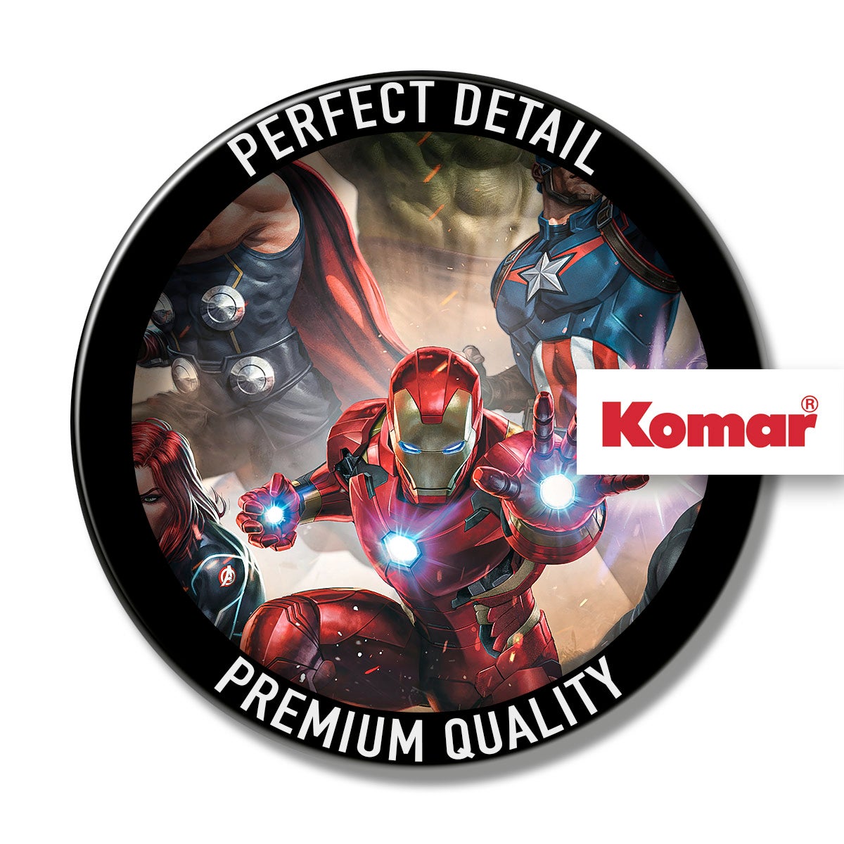 Fotomurale in tessuto non tessuto di Komar - Marvel Avengers Superpower - Dimensione: 200 x 250 cm - 5