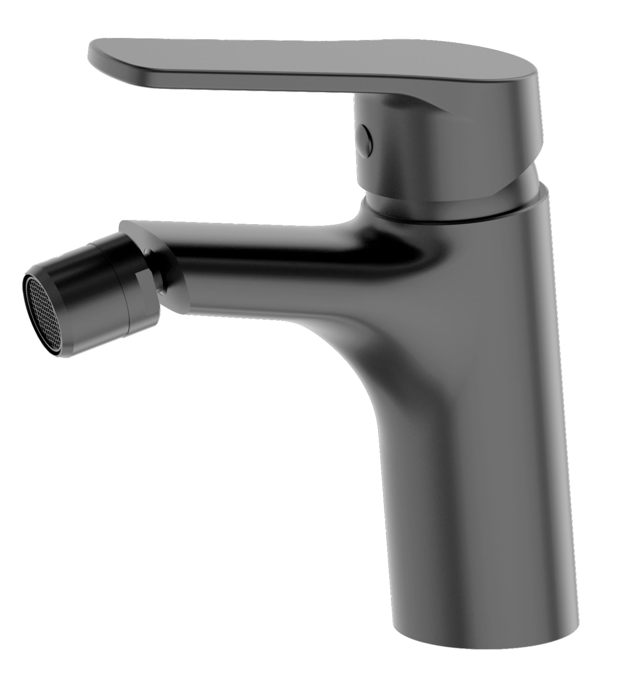 Jednouchwytowa bateria bidetowa Full grafit