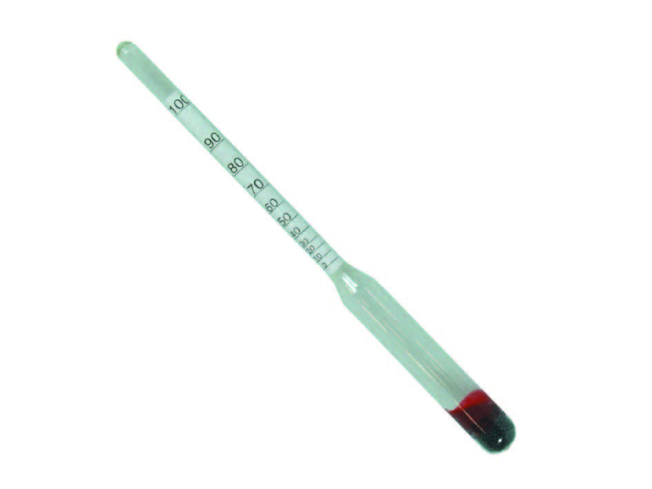 Alcolometro In Vetro 21 Cm – Scala 0–100% – Per Distillati E Liquori 8006819044152 - Foto 5