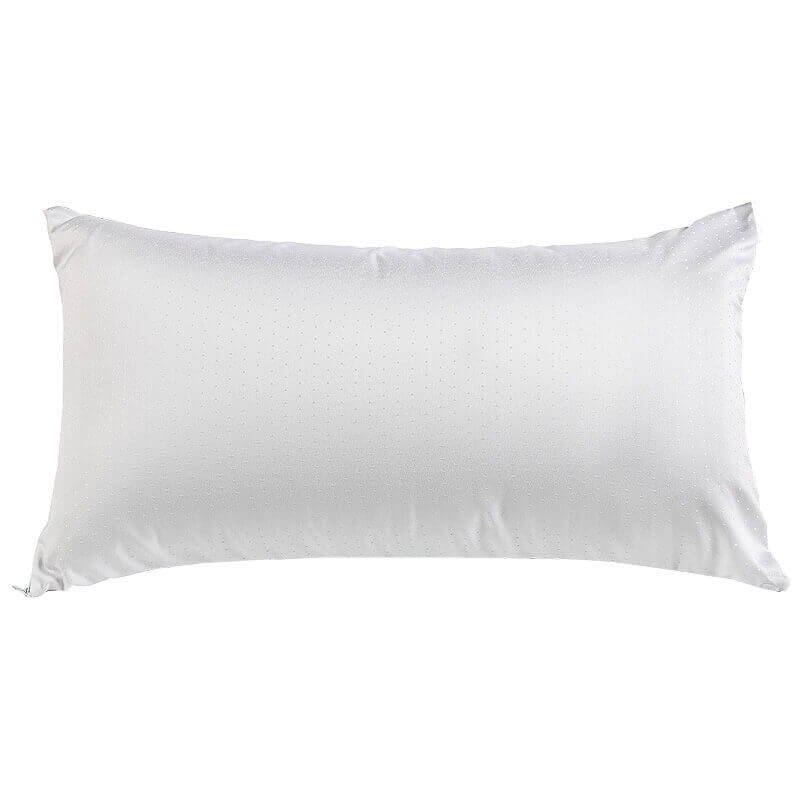 Almohada 100% fibra cardada extra-firme firmeza extra-alta - 75 cm