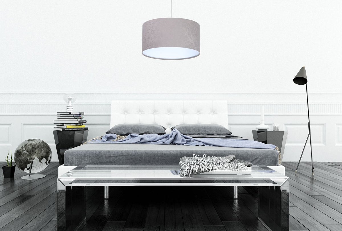 Lampa wisząca HOME 40 szara/biała