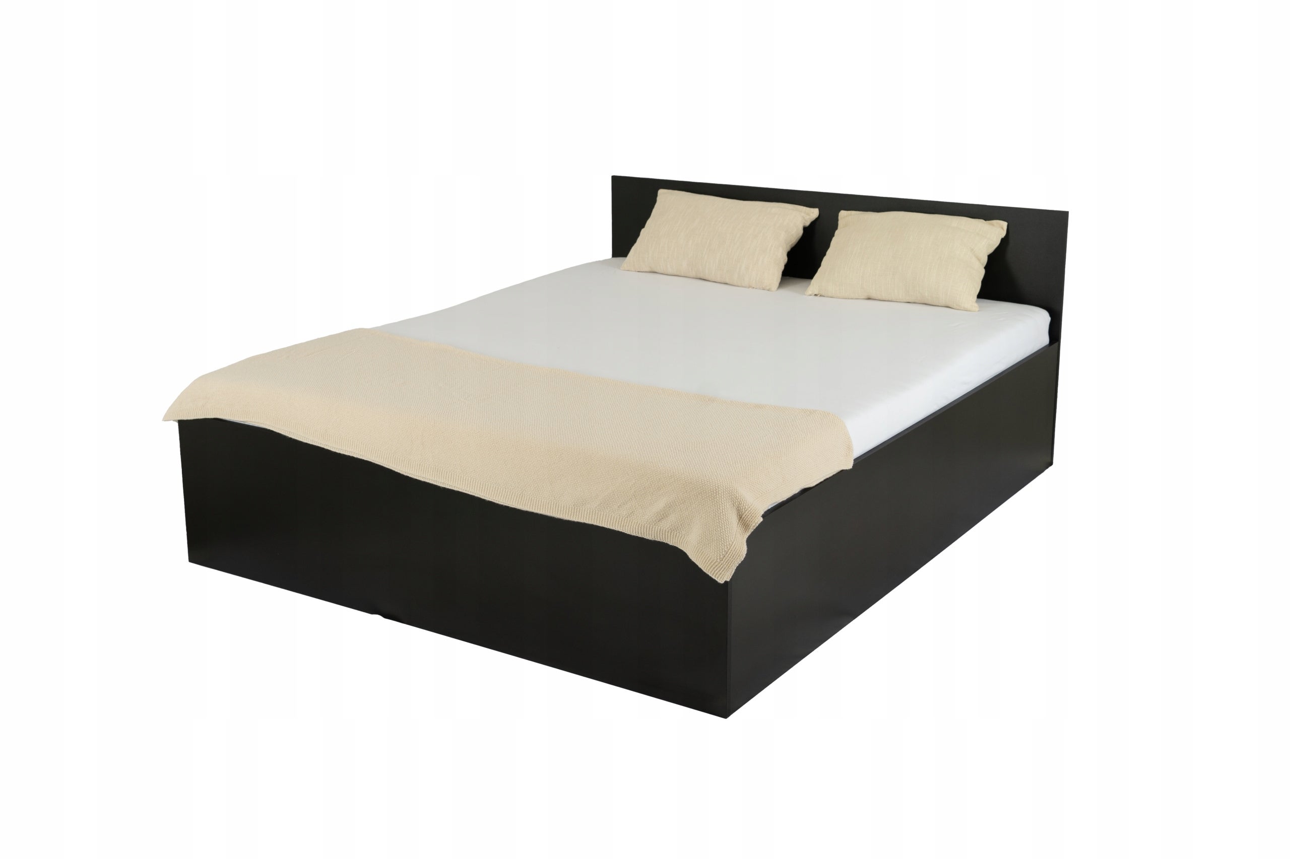 Łóżko Podnoszone Komvortowy 120x200 Stelaż Pojemnik HDF Materac 12 Cm H3/H4