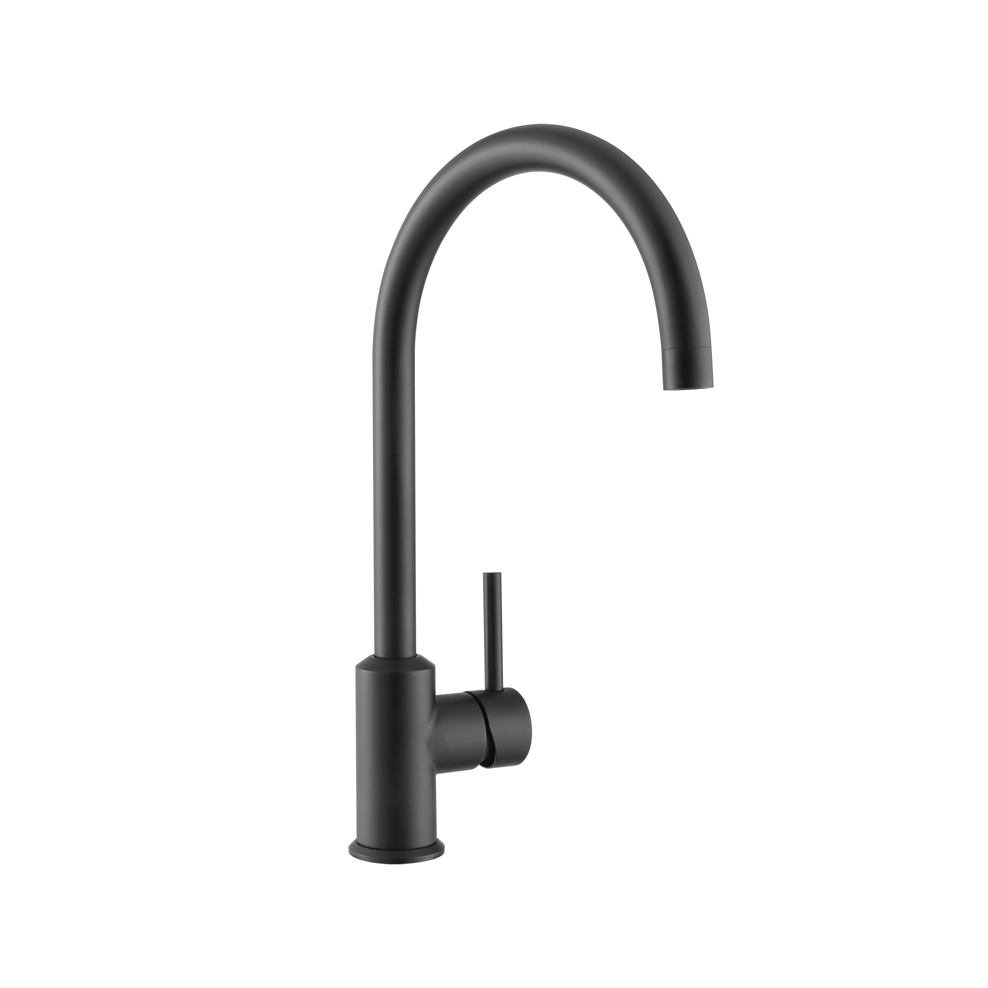 Rubinetto Lavabo Girevole 360° In Ottone | Miscelatore Monocomando Cromato Con Tubi Da 50 Cm | Cartuccia In Ceramica