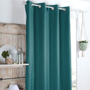 Tende oscuranti 2 pezzi Tende per soggiorno Tende termiche isolanti freddo e caldo 132x160 cm per camera da letto con occhielli Nero | Leroy Merlin