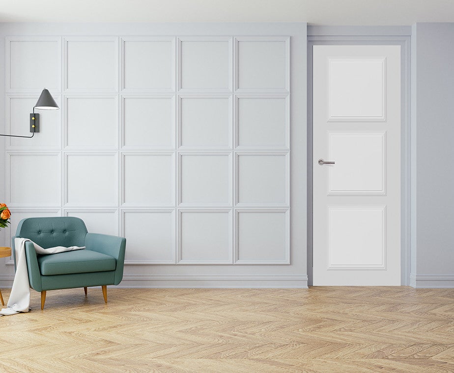 Kit d'habillage pour porte intérieure 73 cm - Modèle Trissimo - 2