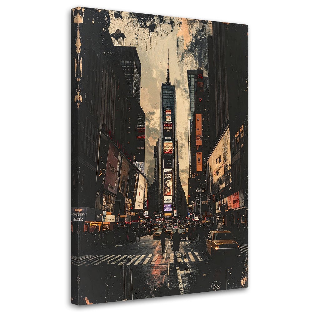 Obraz do salonu sypialni biura hotelu, Nowy Jork Times Square 40x60
