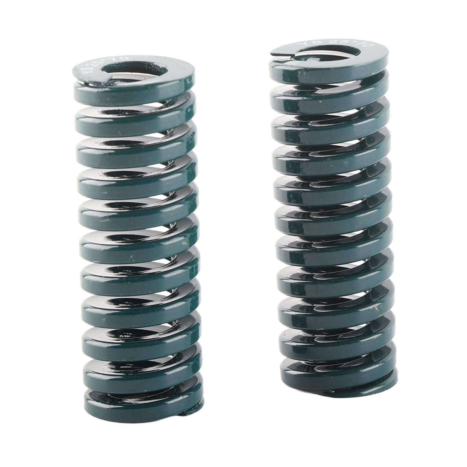 Molla per Stampi 2 Pezzi OD 25 Mm ID 12,5 Mm Molla per Stampi per Carichi Pesanti Molla per Stampi a Compressione Verde per Macchine per Stampi Molle a Compressione per Iniezione