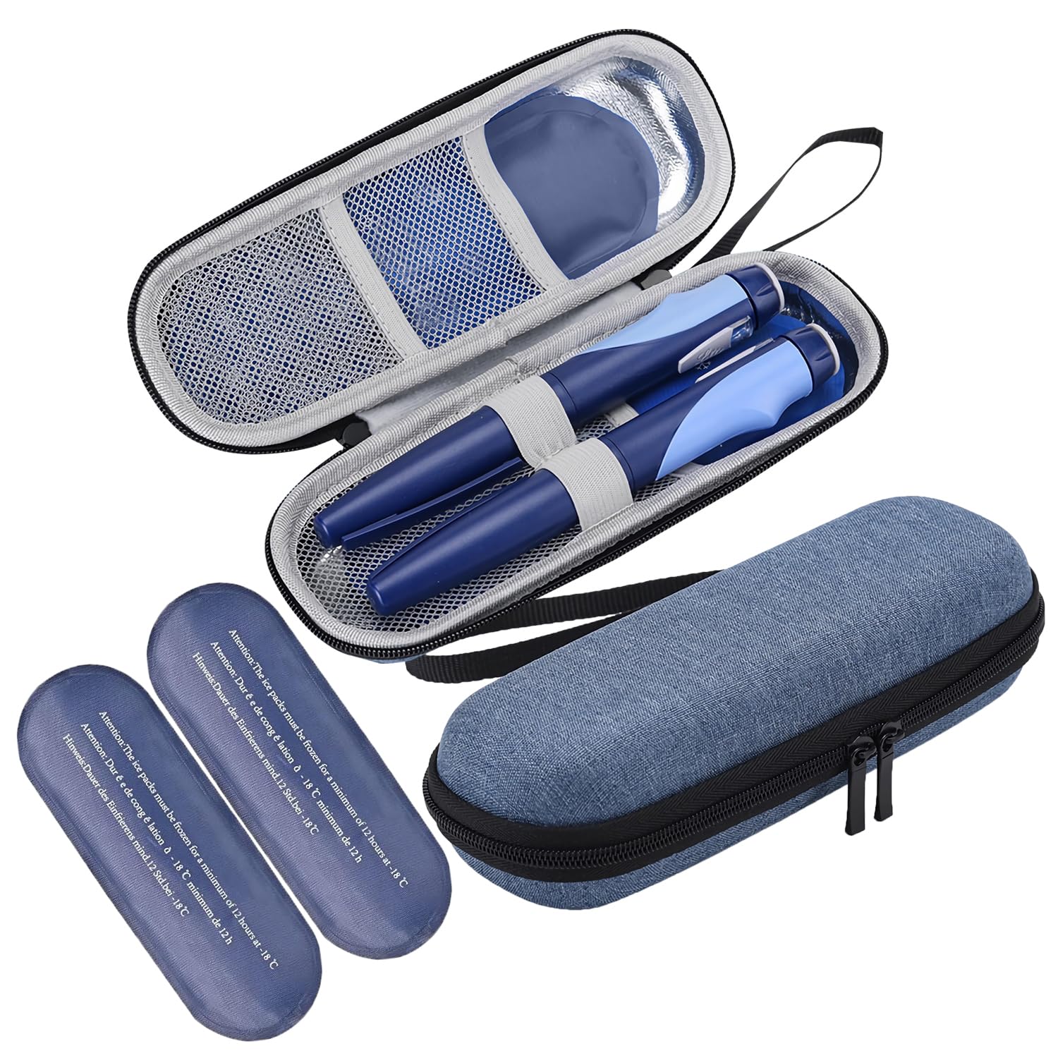 Lot de 5 Blocs Réfrigérants pour Sac Isotherme Ou Glacière
