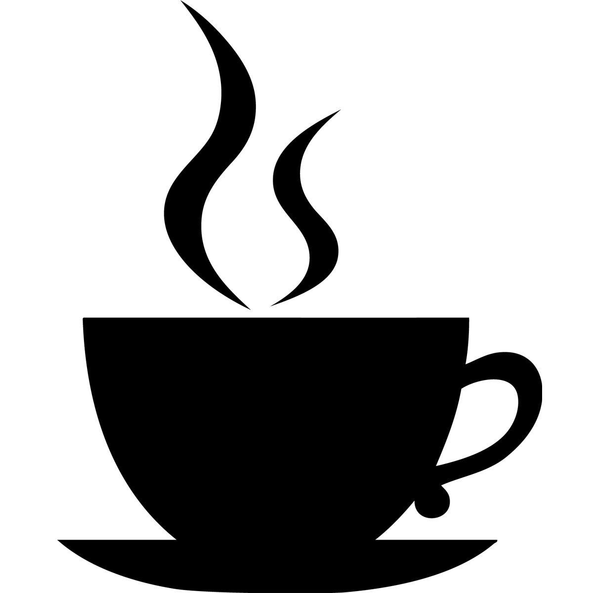 Adesivo ardesia tazza di caffè - Sticker adesivo - adesivi murali - 45x35cm - 4