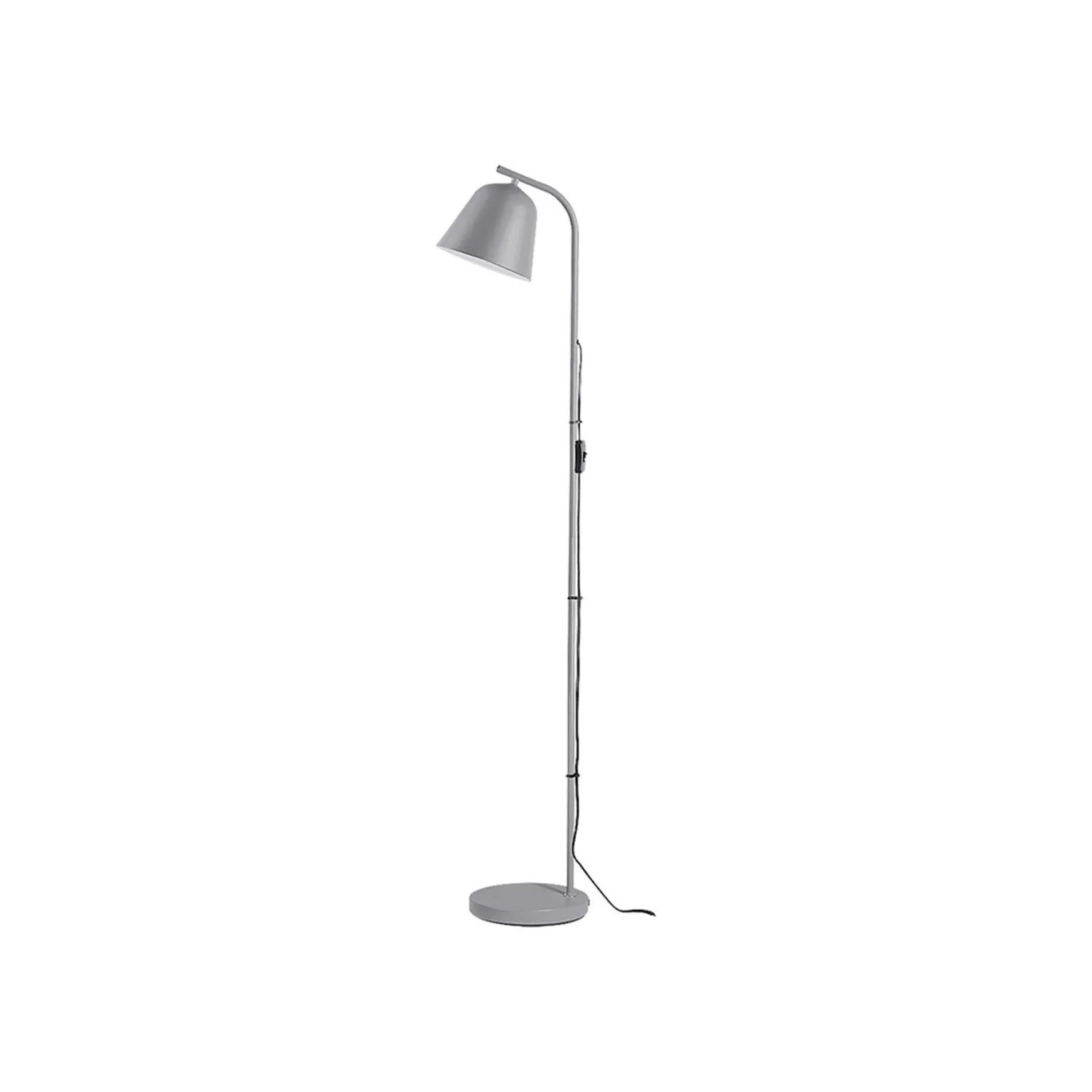 Lampa podłogowa stojąca Malia popielata 1xE27x25W wym: 135 x 22 x 22 cm metal Rabalux