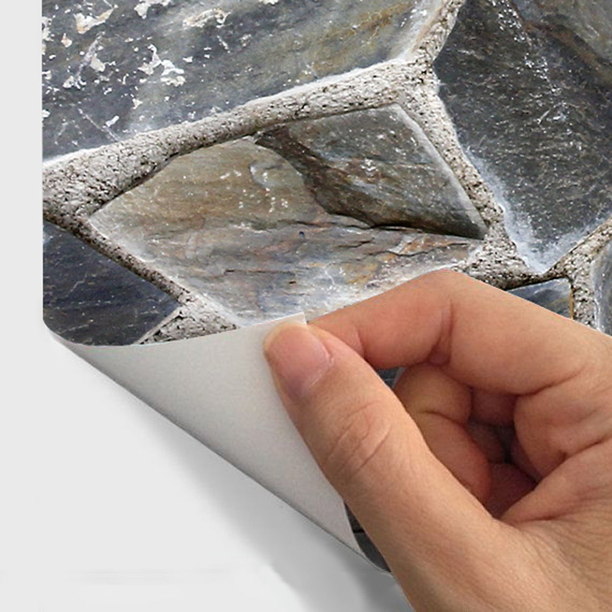 Adesivi materiale vecchie pietre - Sticker adesivo - adesivi murali - 60x60cm - 4